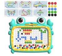 Tableau Magnétique Crab Dot Art - Tablette Magnétique Effaçable, Planche D'écriture Réutilisable, Jouet Éducatif | Convient Aux Voyageant À La Pratique De La Créativité Et De L'apprentissage P
