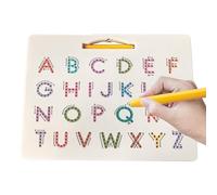 Tableau Magnétique d'Alphabet à Lettres Magnétiques Amovibles Grande Recto