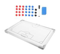 Tableau Magnétique de Football Cadre en Aluminium Mural | Surface Magnétique, Organisation Murale, pour Équipes et Arbitres, Réunions Tactiques et Terrain