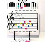 Tableau Magnétique de Notes pour Leçons de Musique, Salle de nseignement du Piano