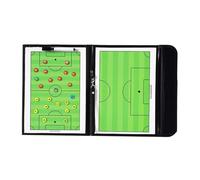Tableau magnétique d'entraînement de football, tableau magnétique d'entraînement de football - Équipement d'entraînement de football pliable avec stylo - Tableau de direction des stratégies