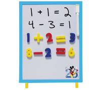 tableau magnétique Mickey Mouse junior 30 cm blanc/bleu 37 pièces