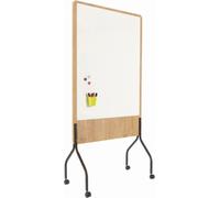 Tableau magnétique mobile Rocada Natural NAT8100 100x150 cm, double face