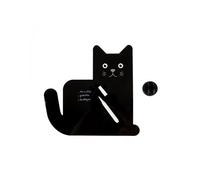 Tableau magnétique noir chat