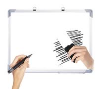 Tableau Magnétique | Planificateur Mural pour Réfrigérateur 30 x 40 cm,Ardoise Blanche avec Magnétique,Idéal pour Planification Repas Emploi du Temps