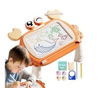 Tableau magnétique pour griffonnage, tableau d'écriture magnétique pour | Tableau de dessin animé avec 2 stylos - Art éducatif, jouets d'apprentissage multifonctions