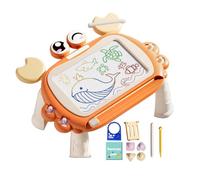 Tableau magnétique pour griffonnage, tableau d'écriture magnétique pour, tableau de dessin animé, bloc de dessin, art éducatif, jouets d'apprentissage multifonctions