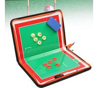 Tableau magnétique pour l'entraînement au gateball, tableau blanc effaçable pour entraîneurs, conception pliable avec stylo marqueur et pièces magnétiques, idéal pour l'entraînement et