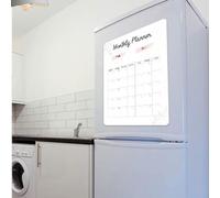 Tableau magnétique réinscriptible pour réfrigérateur avec options de taille A3/pour A4, tableau blanc pour organisation à la maison et gestion des horaires (CT010)