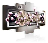 Tableau Magnolia and Zen garden-Taille L 200 x H 100 cm Imprimé G