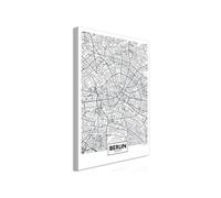 Tableau - Map of Berlin (1 Part) Vertical - 60x90 Artgeist (6133)