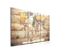 Tableau Map of Dreams-Taille L 120 x H 80 cm Imprimé