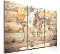 Tableau Map of Dreams-Taille L 120 x H 80 cm Imprimé