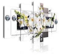 Tableau Mechanical Orchid-Taille L 200 x H 100 cm Imprimé G