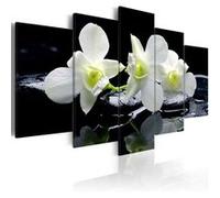 Tableau Melancholic orchids-Taille L 100 x H 50 cm Imprimé G