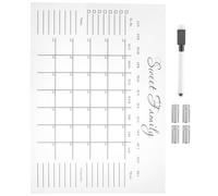 Tableau Mémo en Acrylique Transparent, Effaçable, Stylo