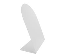 Tableau Mémo Magnétique de Table Blanc en Fer, Support Vertical | Surface Magnétique, Style Moderne Minimaliste, pour Photos et Emplois, la Cuisine ou Dortoir