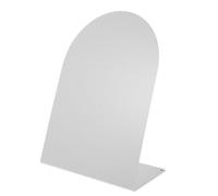 Tableau Mémo Magnétique Vertical de Bureau en Fer Blanc Aimants | Support Stable et Compact, Surface Facile à Nettoyer, pour Documents Importants et Citations Inspirantes au Travail
