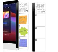 Tableau mémo pour écran d'ordinateur HoldIForget I Work Hard So My Dog Can Have a Better Life - Logo décoratif - Notes adhésives pour envoyer des membres de la famille, du bureau, des amis et des