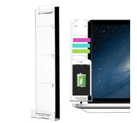 Tableau Mémo pour Écran | Tableau Mémo Transparent avec Fixation pour Écran - Organisateur de Messages pour Écran Accessoire Bureau Adhésif Montage Latéral PC Portable Maison