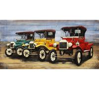 tableau métallique 3D Oldtimer