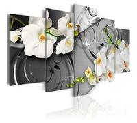 Tableau Milky orchids-Taille L 100 x H 50 cm Imprimé G