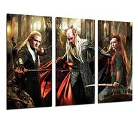 Tableau Moderne Photographique, Impression sur bois, Le Seigneur des Anneaux, Cinéma, 97 x 62 cm, ref. 26344