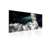 Tableau Moon in the Clouds-Taille L 135 x H 45 cm
