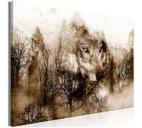 Tableau - Mountain Predator (1 Part) Wide Brown - 120x80 Artgeist (6672) G