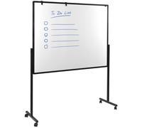 Tableau multi-usages XL PREMIUM - Tableau blanc / Feutrine bleu - Legamaster