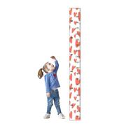 Tableau mural de hauteur pour , tableau de croissance pour mur - Graphique de croissance de dessin animé pour mesure - Art mural en tissu, décoration murale amovible, décoration d