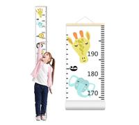 Tableau mural de hauteur pour, tableau de croissance pour mur - Règle de mur de croissance pour la mesure de la hauteur | Art mural en tissu, décoration murale amovible, décoration de la maison pour