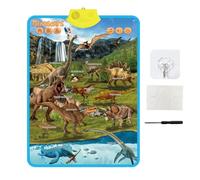 Tableau Mural de l'alphabet électronique - Affiche parlante éducative Interactive, Affiche d'apprentissage Musical pour Les | Outil linguistique engageant pour Les Tout-Petits âgés de 3, 4 et