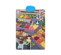 Tableau mural de l'alphabet électronique | Jouets parlants de prononciation en anglais | Affiches préscolaires interactives | pour le comportement de la parole fille garçon enseignant préscolaire