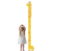 Tableau Mural de Mesure de Taille pour | Règle de Taille Animale Mural pour Tout-Petits avec Graphique,Décor de Chambre avec Mètre pour Pépinière Chambre Enfant Crèche et Espace Bébé