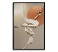 Tableau mural décoratif avec led Mauro Ferretti Abstract B Multicolore 80x4x120 cm