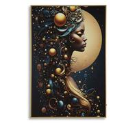Tableau mural décoratif avec led Mauro Ferretti Minerva A Multicolore 60x3,5 cm