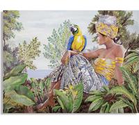 Tableau mural Dipinto 120 x 90 x 3 cm Pin Canvas Multicolore