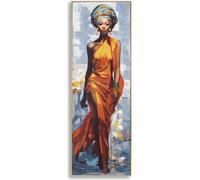 Tableau mural Dipinto 52 x 152 x 4,5 cm Sapin Métal Toile Multicolore