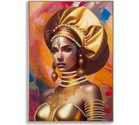 Tableau mural Dipinto 72 x 102 x 4,5 cm Sapin Métal Toile Multicolore.