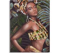Tableau mural Dipinto 90 x 120 x 3 cm Pin Canvas Multicolore