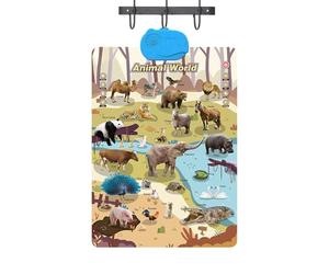 Tableau mural électronique alphabet parlant en anglais - Poster interactif | Panneau électronique interactif pour l'apprentissage du développement du langage, enfants, enseignant, maternelle, maison,