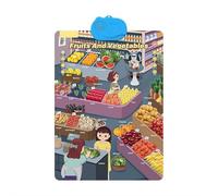 Tableau mural électronique de l'alphabet 2025 pour enfants - Affiche d'apprentissage de l'anglais et de l'espagnol avec sons, chansons interactives, abcs, chiffres, mots d'animaux et piano, toucher