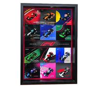 Tableau mural en acrylique pour Lego 71049 F1 - Motif voitures de course - Support de rangement - Support mural - Compatible avec 71049 (cadre uniquement, kit non inclus)