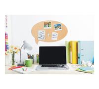 Tableau mural en liège SILHOUETTE 'Bulle'