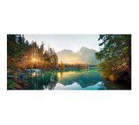 Tableau Mural Hintersee Lake CEANOTHE - 65x145 cm - Grands espaces
