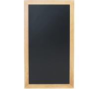 Securit Tableau noir mural finition laquée Ébène 56 x 100 cm