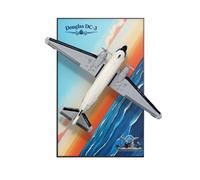 Tableau mural pour avion de passagers Le-go 11378, cadre photo mural, support mural (modèle non inclus)