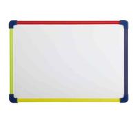 MAUL Tableau mural blanc pour enfants 25 x 35 cm – Cadre plastique multicolore
