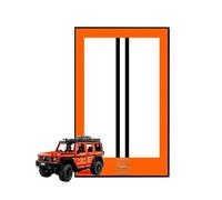 Tableau mural pour ensembles de construction de véhicules tout-terrain Lego Technic 42177, compatible avec cadre d'affichage 42177, idées pour les amateurs de montage mural de voiture Lego - 80 x 50